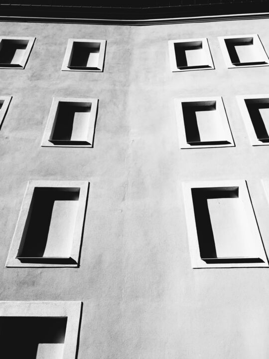 Fotografie mit dem Titel "Mehrere Fenster" von Konrad Hellfeuer, Original-Kunstwerk, Digitale Fotografie