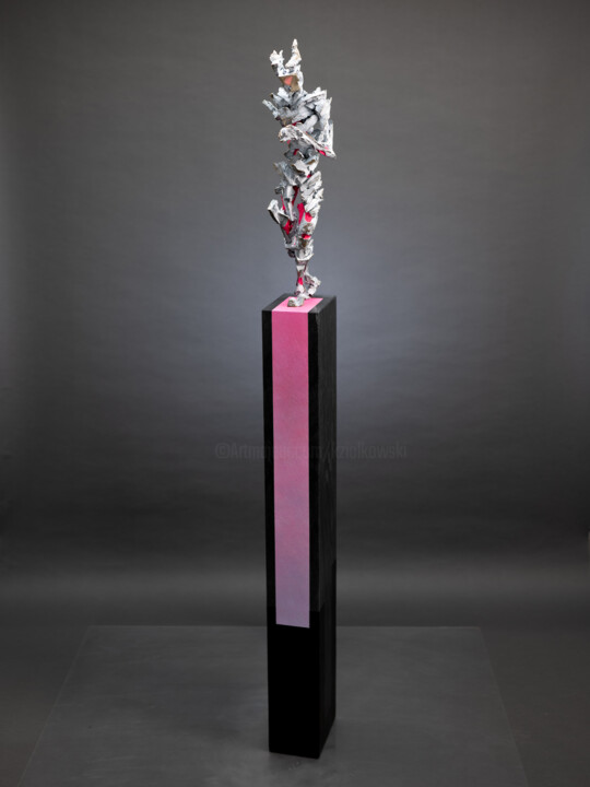 Escultura intitulada "MARCED IV" por Konrad Ziolkowski, Obras de arte originais, Bronze