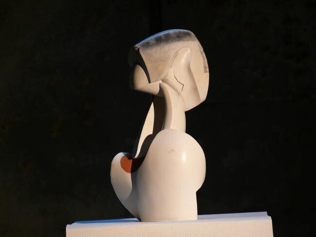 Скульптура под названием "FRANKLIN" - Konrad Ziolkowski, Подлинное произведение искусства, Мультимедиа