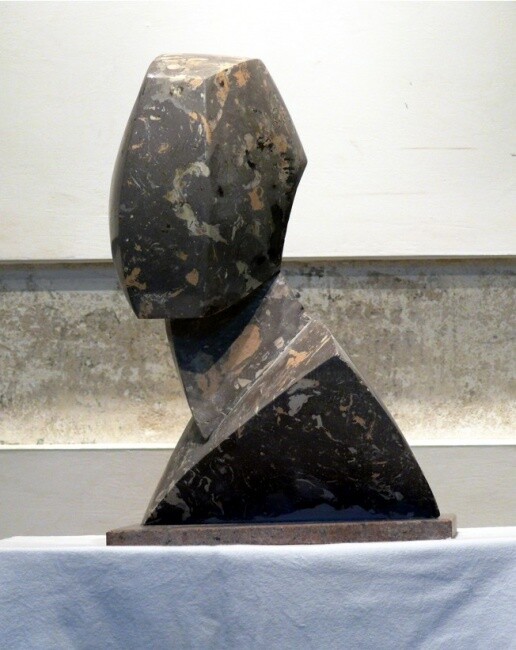 Sculpture titled "FOPER" by Konrad Ziolkowski, Original Artwork, Mixed Media