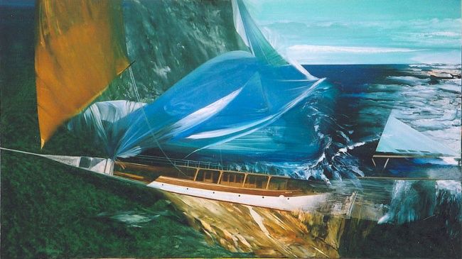 Painting titled "sail1.jpg" by Konstantin Isikov, Original Artwork
