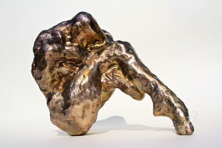 Sculptuur getiteld "Live" door Alexandra Konstantinovna, Origineel Kunstwerk, Bronzen