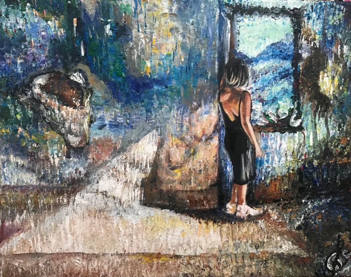 Pittura intitolato "Moments of Italy" da Diana Koreneva, Opera d'arte originale, Acrilico