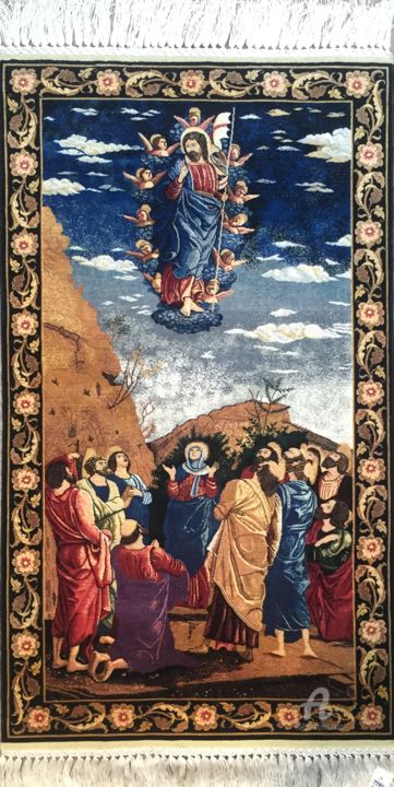 Handwerk mit dem Titel "L'Ascensione di Ges…" von Korhan, Original-Kunstwerk