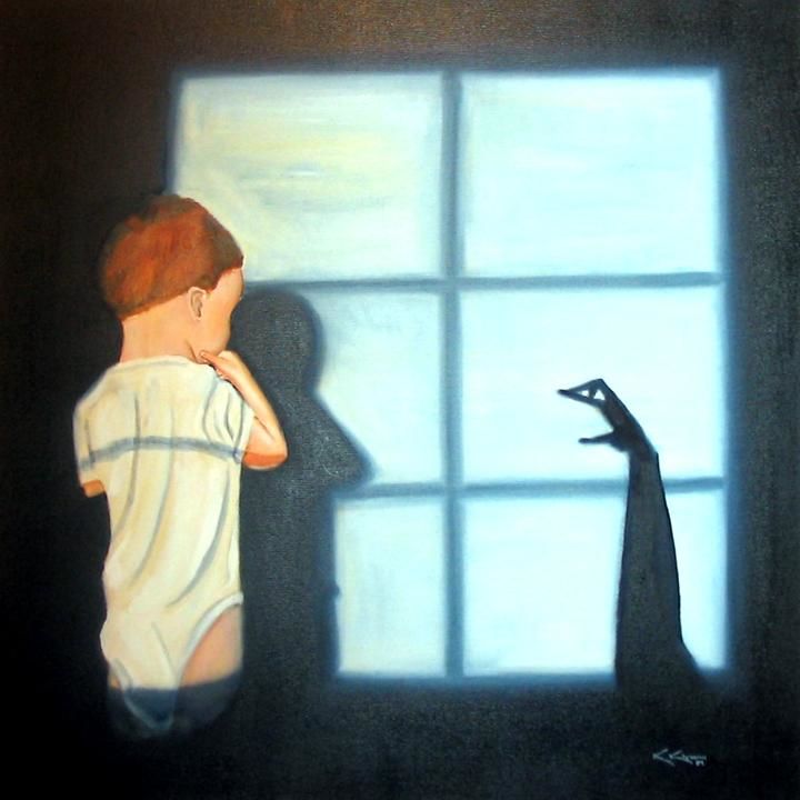 Painting titled "Observer" by Kori Klyman, Original Artwork