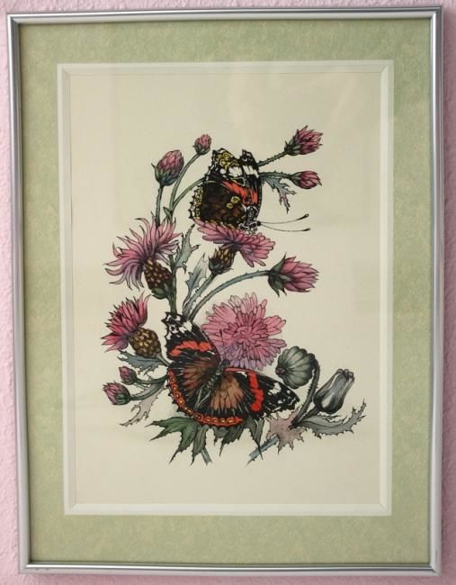 Drawing titled "Mariposa" by Alexander, Original Artwork, Other