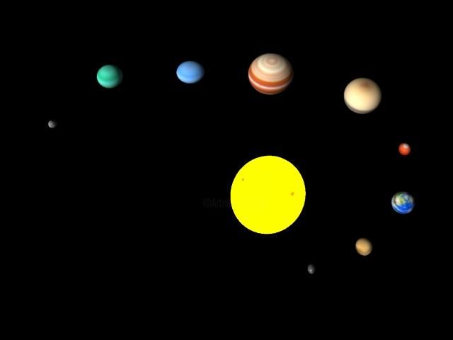 「Solar System」というタイトルのデジタルアーツ Jonathan Coleによって, オリジナルのアートワーク