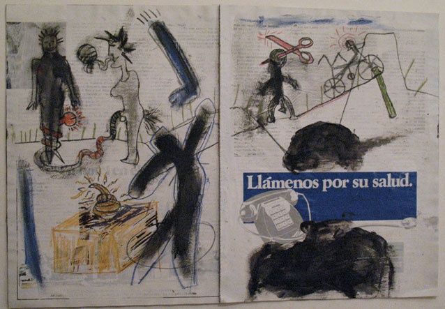 Peinture intitulée "Llamenos por su sal…" par Kardo Kosta, Œuvre d'art originale, Huile