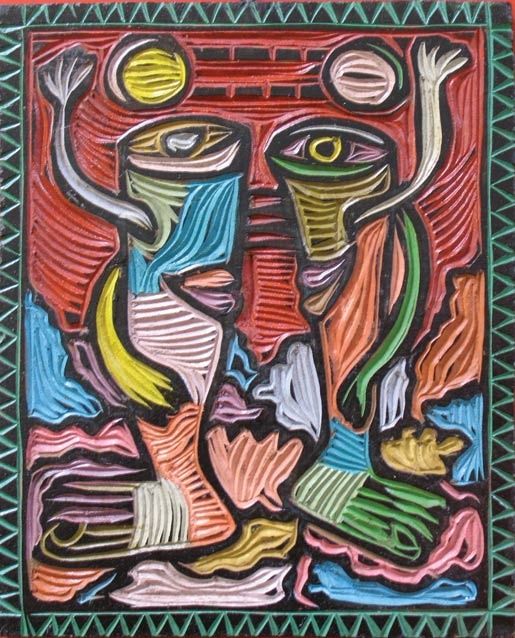 Peinture intitulée "Piernas aire" par Kardo Kosta, Œuvre d'art originale, Huile