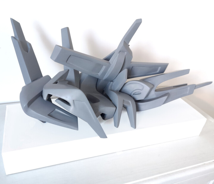 雕塑 标题为“Stability” 由Kotek_prod, 原创艺术品, 树脂