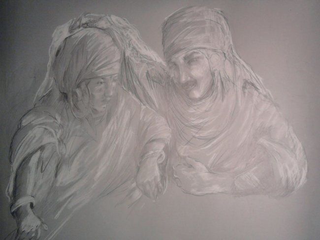 Peinture intitulée "Photo0263.jpg" par Salah Kouara, Œuvre d'art originale,
