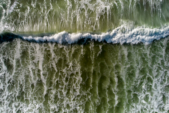 Photographie intitulée "Surf, V" par Kourosh Sotoodeh, Œuvre d'art originale, Photographie numérique