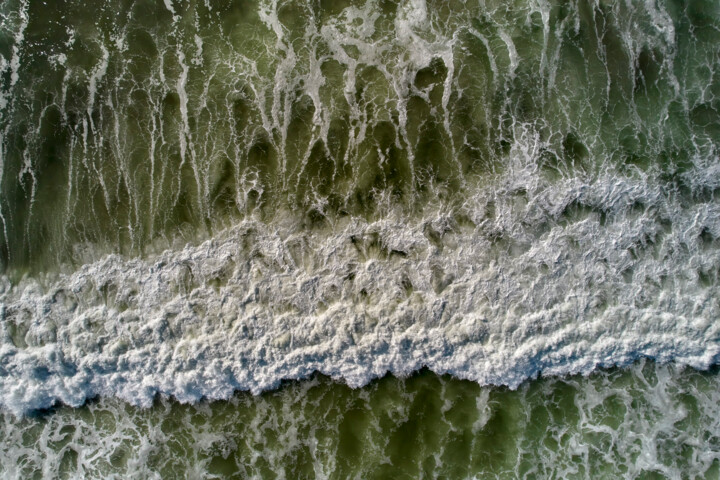Fotografia zatytułowany „Surf, XI” autorstwa Kourosh Sotoodeh, Oryginalna praca, Fotografia cyfrowa
