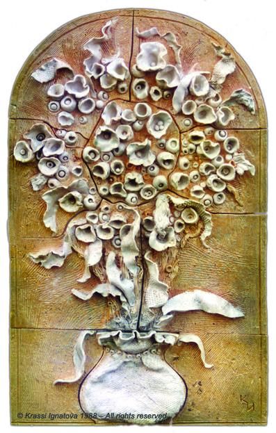 Sculpture titled "Alafranga" by Krassi Ignatova, Original Art, Ceramics