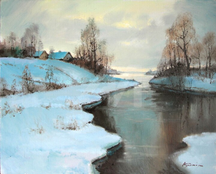 Painting titled "Early Spring. Karel…" by Mark Kremer, Original Artwork