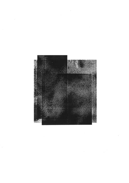 Картина под названием "square/ iterations/…" - Krešimir Damjanović, Подлинное произведение искусства, Пигменты