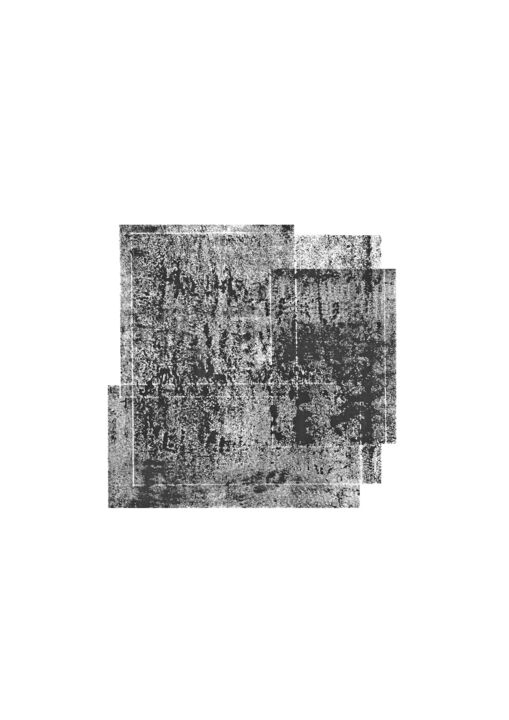 Картина под названием "square/ iterations/…" - Krešimir Damjanović, Подлинное произведение искусства, Акрил
