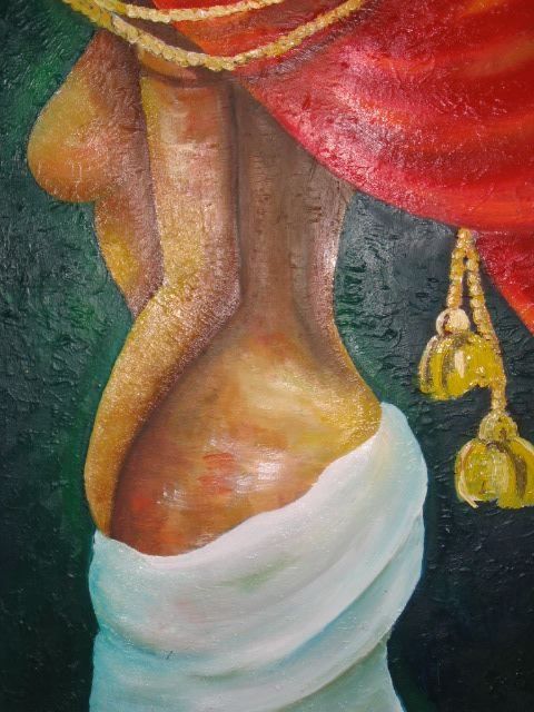 Painting titled "nude" by Mary, Original Artwork