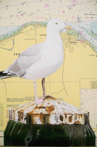 Peinture intitulée "looking for" par Frank Van Speybroeck, Œuvre d'art originale,