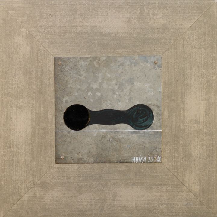 Ζωγραφική με τίτλο "Balance" από Kristine Abika, Αυθεντικά έργα τέχνης, Ακρυλικό