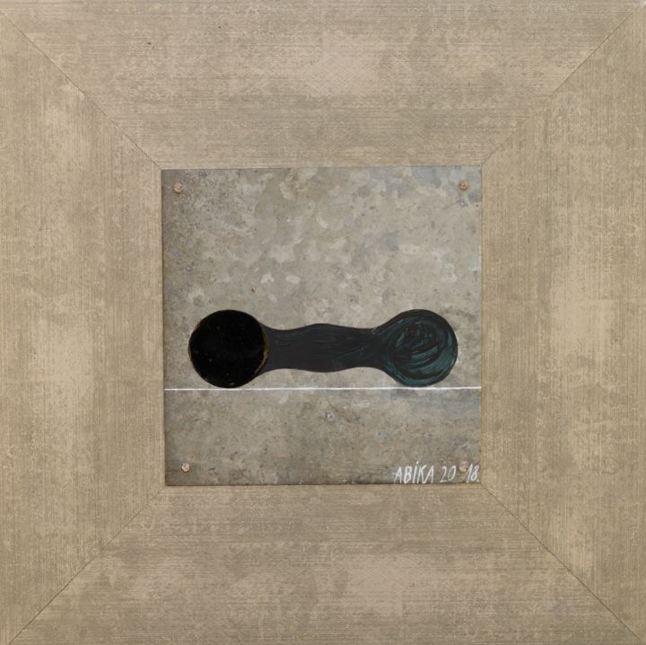 Painting titled "Balance" by Kristine Abika, Original Art, Acrylic