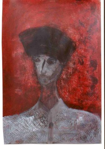 Painting titled "Comte de VRONSKY" by Agnan Kroichvili, Original Artwork