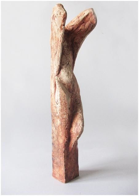 Скульптура под названием ""Anioł III" ("Engel…" - Karolina Krukowska-Dral, Подлинное произведение искусства, Керамика