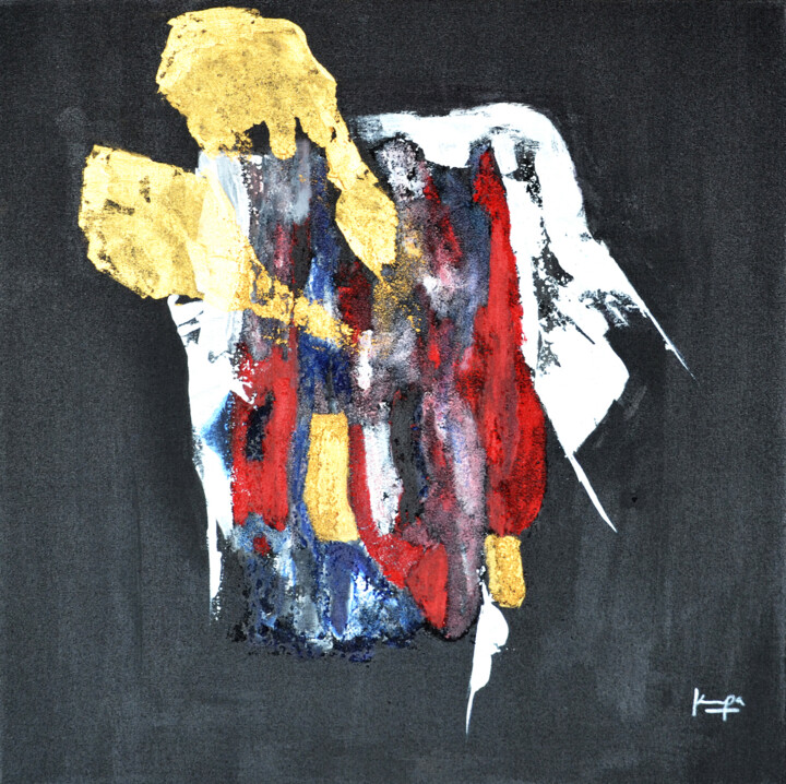 Peinture intitulée "Abstract VI" par Krupa, Œuvre d'art originale, Acrylique Monté sur Châssis en bois