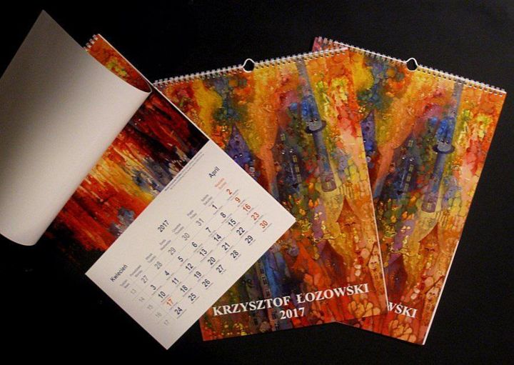 Φωτογραφία με τίτλο "Autorski kalendarz…" από Krzysztof Lozowski, Αυθεντικά έργα τέχνης