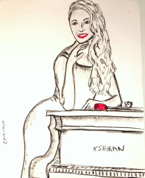 Dibujo titulada "kseiran keusseyan s…" por Kseiran, Obra de arte original, Pastel