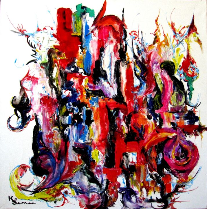 Painting titled "color symphony" by Kspersee, Original Artwork