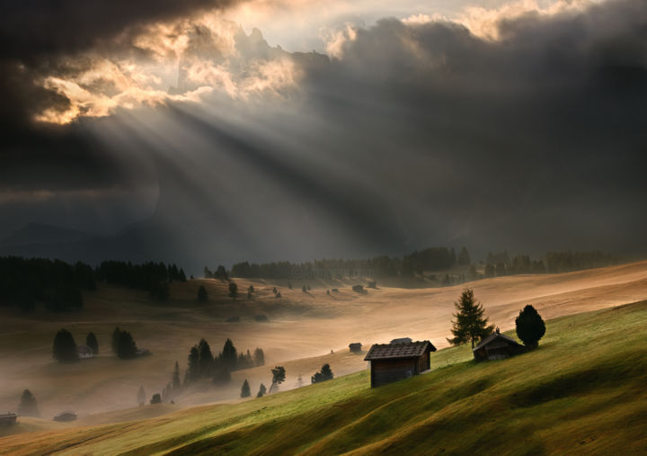 Photography titled "When the heaven was…" by Martin Kucera, Original Art, Analog photography
