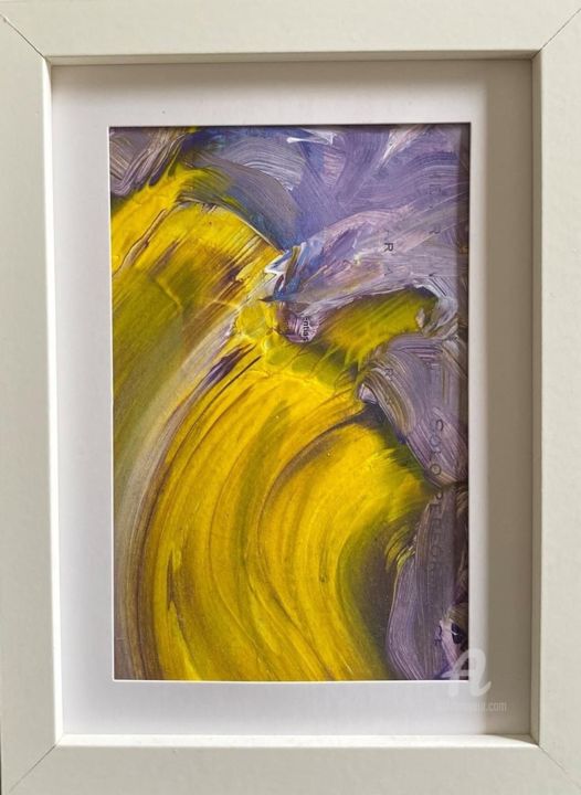 Malerei mit dem Titel "Saxuelle Akzente 24" von Kurt Buschmann, Original-Kunstwerk, Acryl