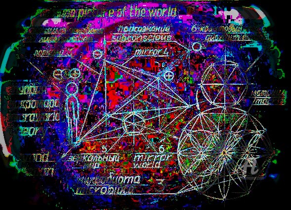 Arts numériques intitulée "Future. Microcosm t…" par Kuvandik Dusmanov, Œuvre d'art originale, Crayon
