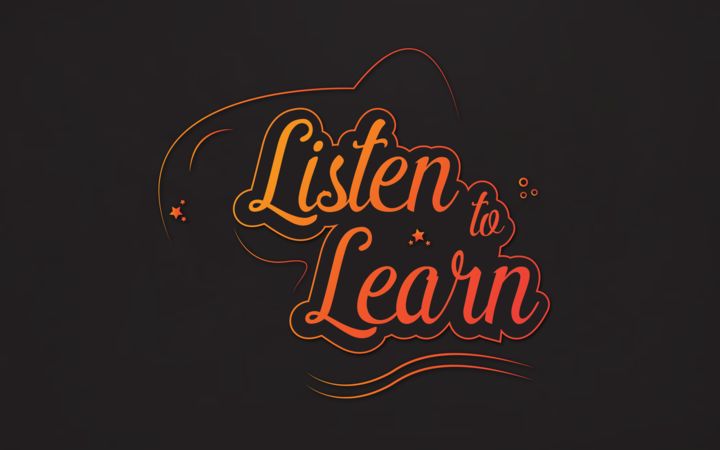 Digital Arts titled "Listen To Learn" by Nana Kwame Krah, Original Artwork, Digital Painting
