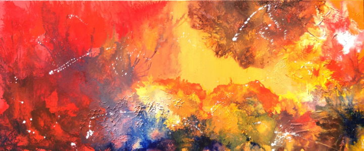 Malerei mit dem Titel "corail-160x65.jpg" von Kyo Pépin, Original-Kunstwerk