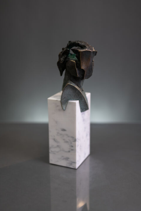 Sculpture intitulée "ASYN IV" par Konrad Ziolkowski, Œuvre d'art originale, Bronze