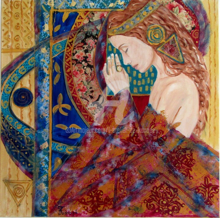 Картина под названием "Ephée" - L'Atelier De Kanopé, Подлинное произведение искусства, Акрил