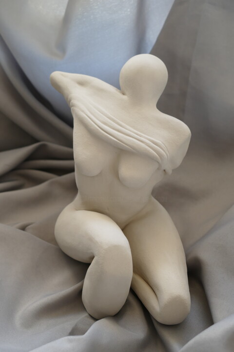 Escultura titulada "118_JOY" por L'Atelier De Nanou, Obra de arte original, Terracota