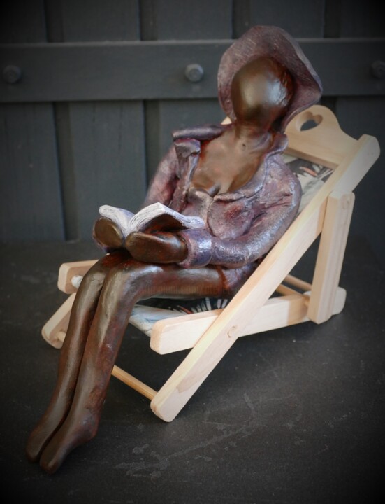 Скульптура под названием "103_SYDNEY ***" - L'Atelier De Nanou, Подлинное произведение искусства, Терракота