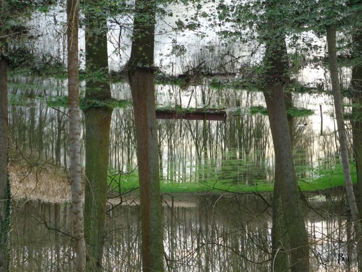 Fotografia intitulada "Miroir mon beau mir…" por La Babssy, Obras de arte originais