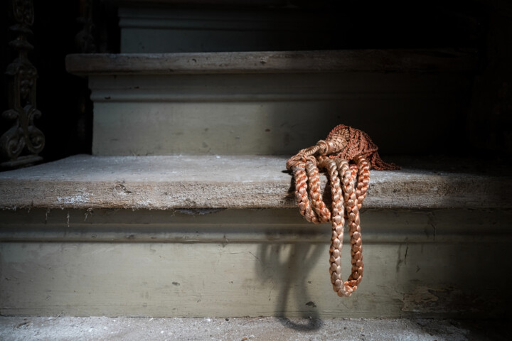 Fotografía titulada "La corda penjant" por La Makineta Del Temps, Obra de arte original, Fotografía digital
