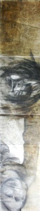 Pittura intitolato "telero" da Sabrina Carletti, Opera d'arte originale, Olio