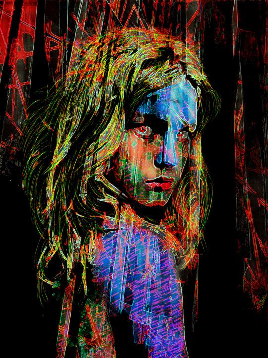 Digital Arts titled "Demoness" by Lacreaption, Original Artwork, 2D Digital Work