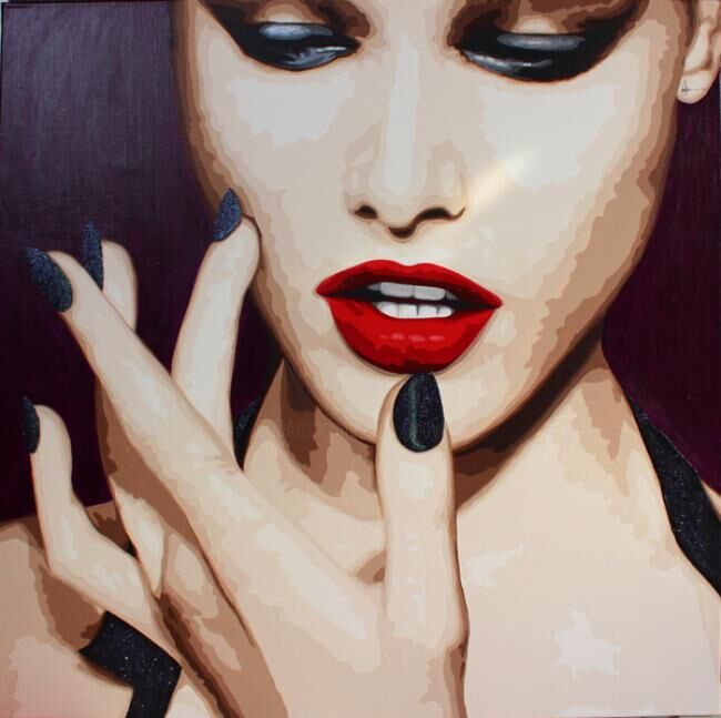 "La gourmandise" başlıklı Tablo Lady Caviar tarafından, Orijinal sanat