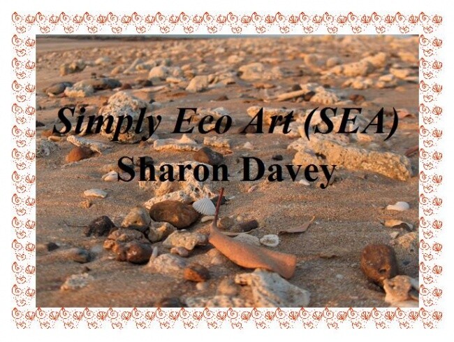 Fotografie mit dem Titel "Simply Eco Art (SEA)" von Ladymouse, Original-Kunstwerk