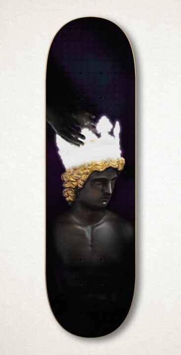Design intitulée "As a King" par Laerte Emme, Œuvre d'art originale, Photographie manipulée