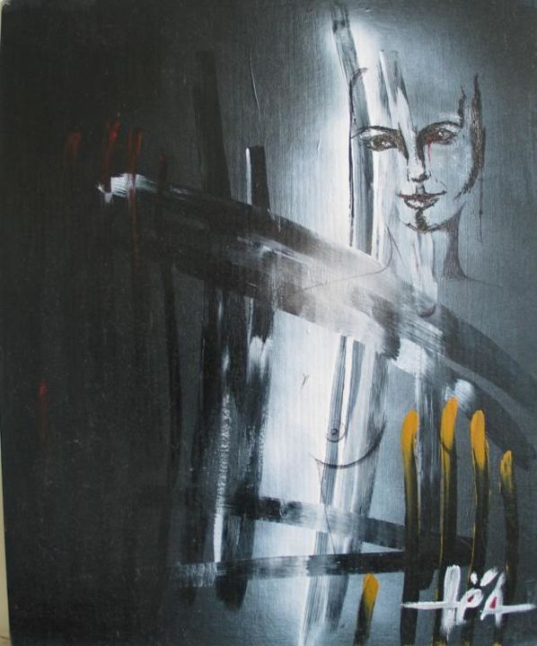 Peinture intitulée "humeurs : lumiere" par Laetitia Bruttomesso, Œuvre d'art originale,
