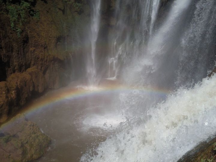 Photography titled "ozoud cascade" by Lahcen Arkha, Original Artwork