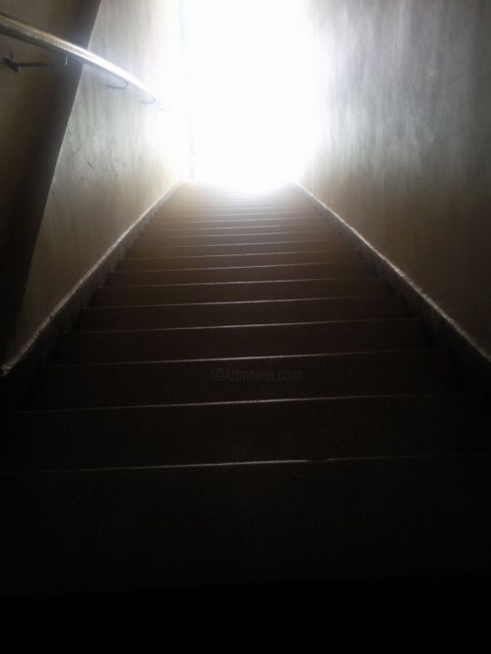 Фотография под названием "stairs" - Lahcen Arkha, Подлинное произведение искусства, Другой